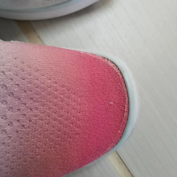 Nike Air Sockracer Flyknit White/Glacier Blue-Racer Pink 8 - Picture 6 of 12